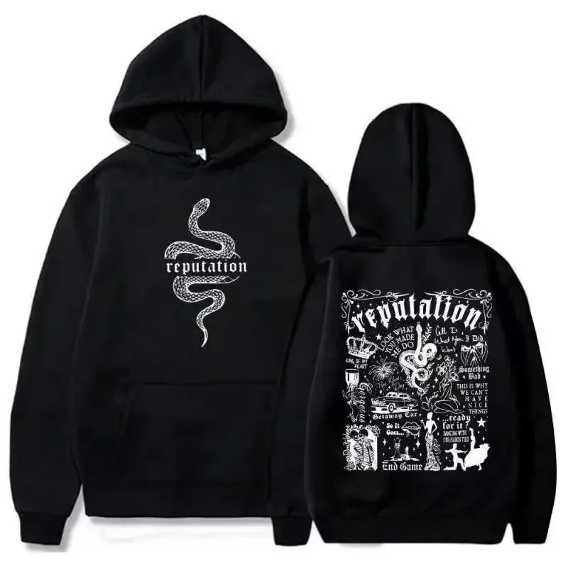 

Cross border European Code Taylor Reputation Hoodie Reputation Music Hoodie