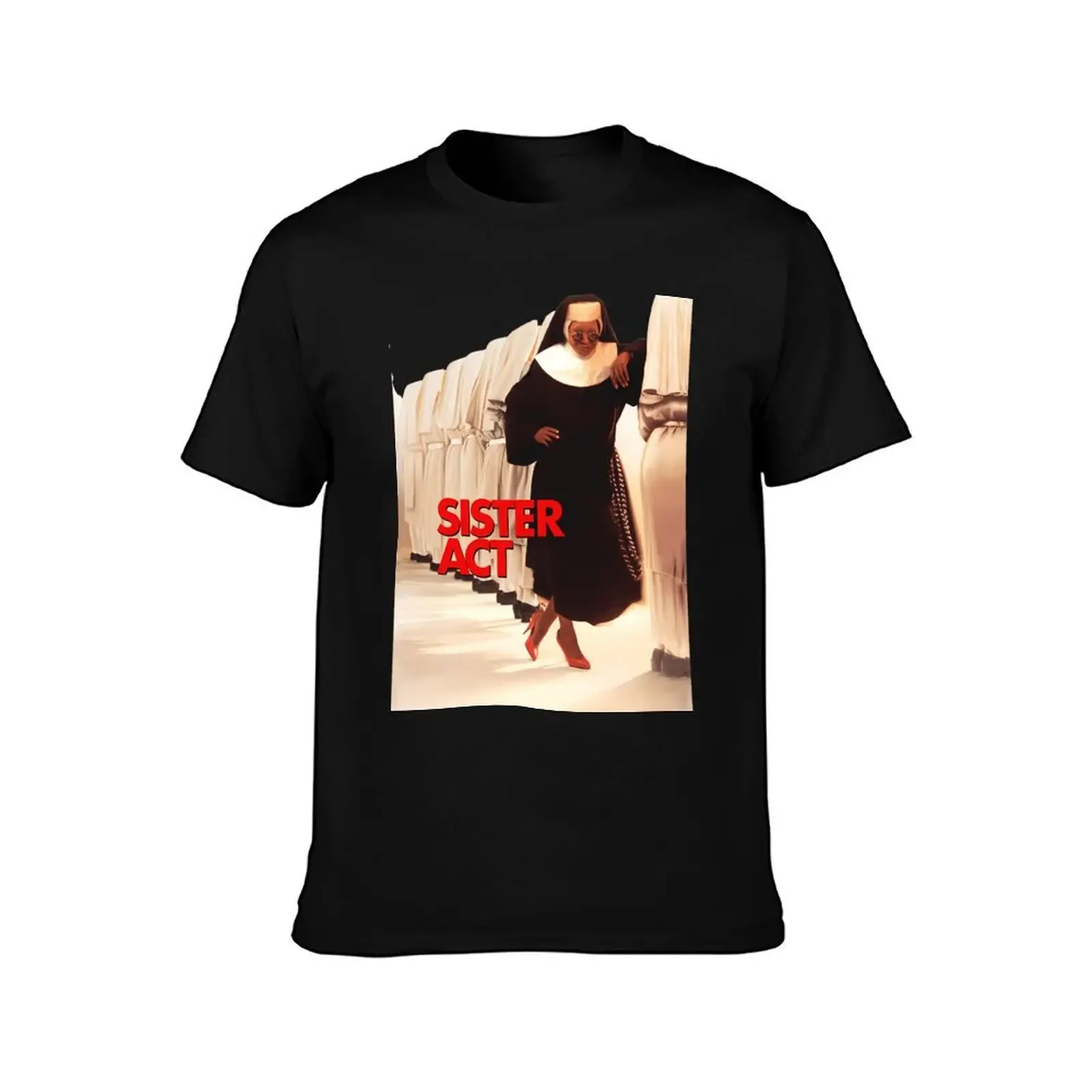 Poster Sister Act T-Shirt plus sizes summer 2025 customs design your own slim fit t shirts for men