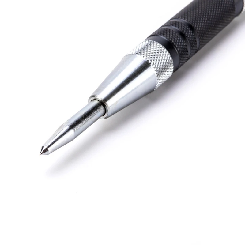 ABKD Super Strong Automatic Centre Punch And General Automatic Center Punch Adjustable Spring Loaded Metal Drill Tool