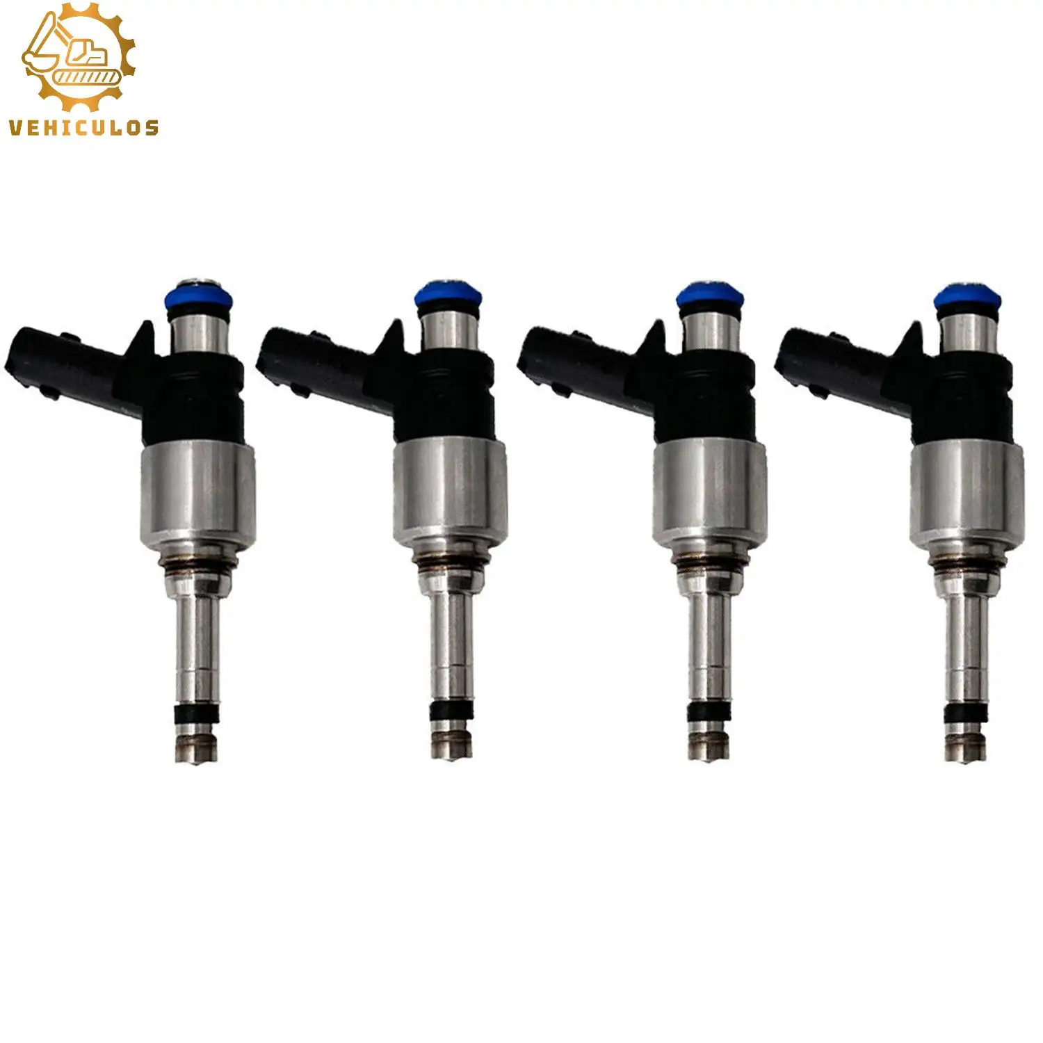 

35310-2B350 4PCS Fuel Injectors For Hyundai Elantra Kona Sonata Veloster KIA Soul K5 Optima 1.6L Turbocharge Refursbiehd Parts