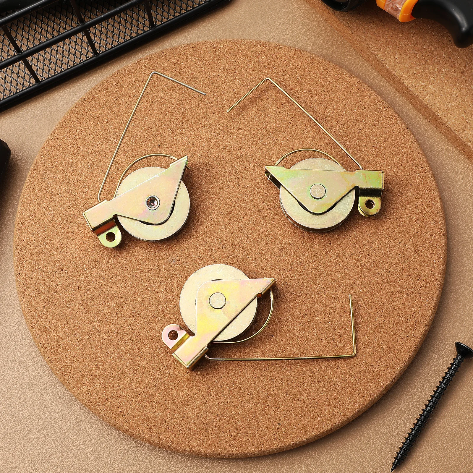 4 قطعة بكرات الشاشة المنزلقة الثقيلة الحديد التوتر الربيع عملية سلسة العالمي صالح استبدال طقم تصليح الأجهزة المنزل