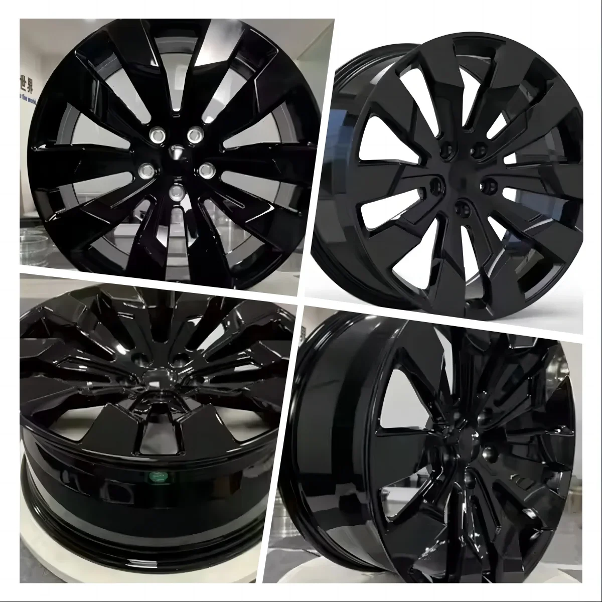 Luxury Concave 20-Inch Alloy Wheel Rims for Rolls-Royce 5 Hole 5x120 PCD for Toyota Cars as Well 5x114.3 5x108 PCD Available