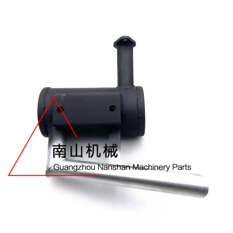 Kubota U15/17 muffler D782 engine muffler exhaust pipe exhaust pipe smoke window micro-digging accessories