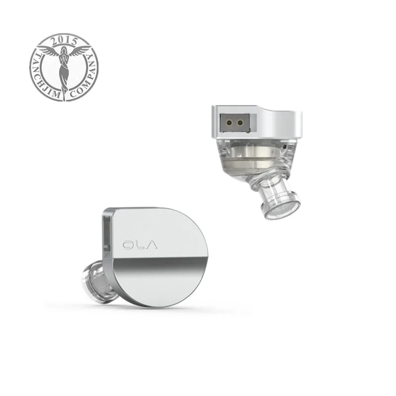 TANCHJIM OLA ديناميكية سائق سماعة HiFi سماعات موسيقى سماعة مع 2Pin 0.78 مللي متر كابل قابل للفصل ميكروفون