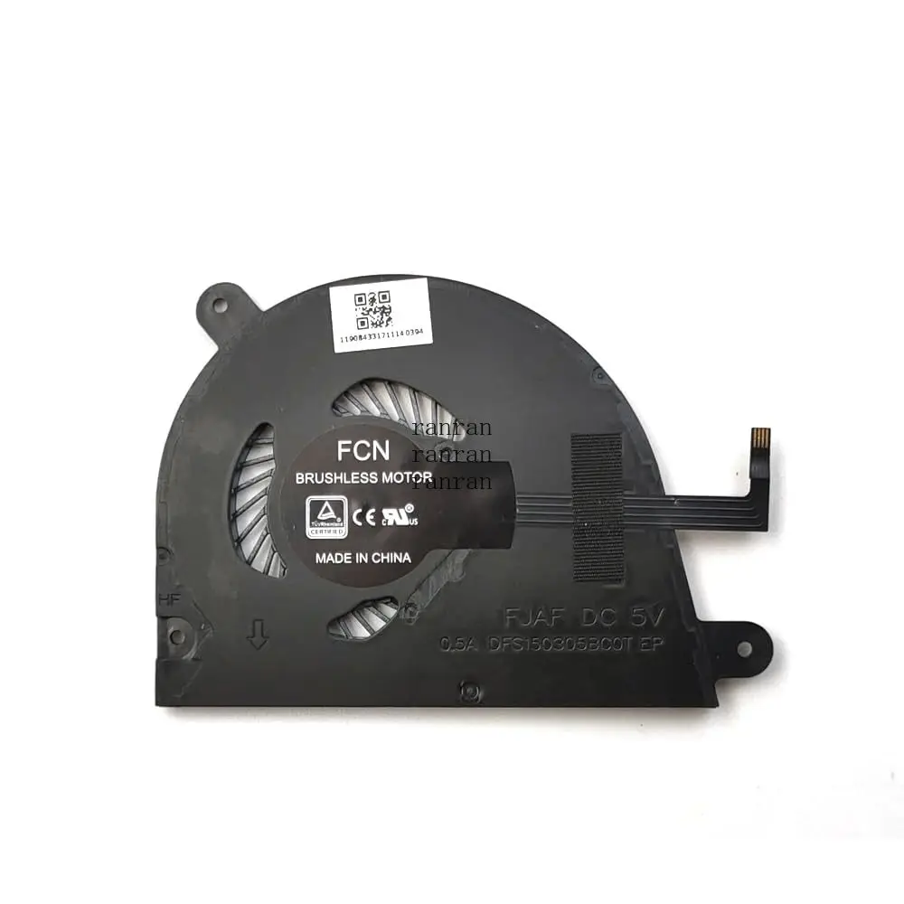 

Replacement CPU Cooling Fan for Razer Blade Stealth RZ09-0168 RZ09-01682E10 RZ09-0196 RZ09-01962E12 - Laptop CPU Fan - 5V DC