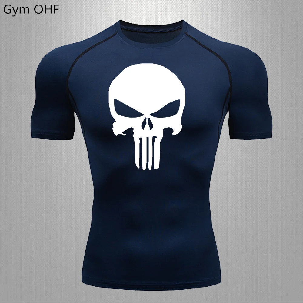 short-masculino-manga-corrida-camisa-esportes-rashguard-mma-ginasio-secagem-rapida-fitness-t-shirt-treinamento-apertado-alta-qualidade