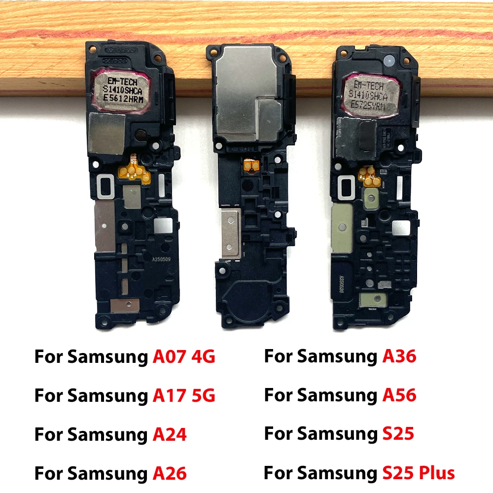 NEW Loudspeaker Flex Cable For Samsung S24 FE S25 Edge A56 A36 A26 A07 4G A17 5G A24 Loud Speaker Buzzer Ringer Replacement Part