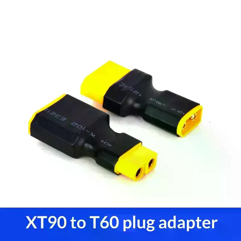 2Pcs Male/Female Conversion Connector Multifunctional XT60 To XT90 Adapter For RC Lipo Battery Drone Parts