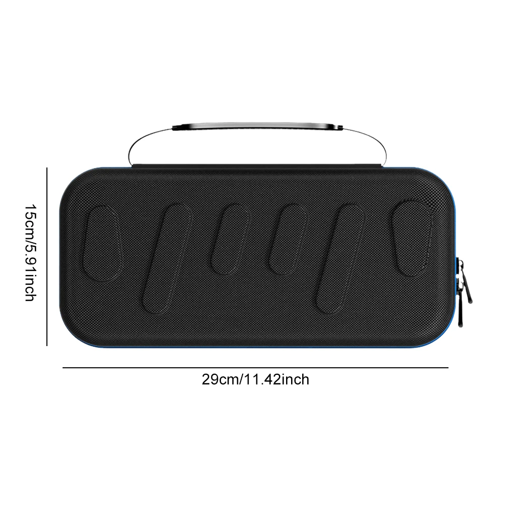 Funda de transporte para Switch 2, con 24 ranuras para tarjetas de juego, organizador de viaje portátil, bolso protector para consola de gran capacidad para NS2
