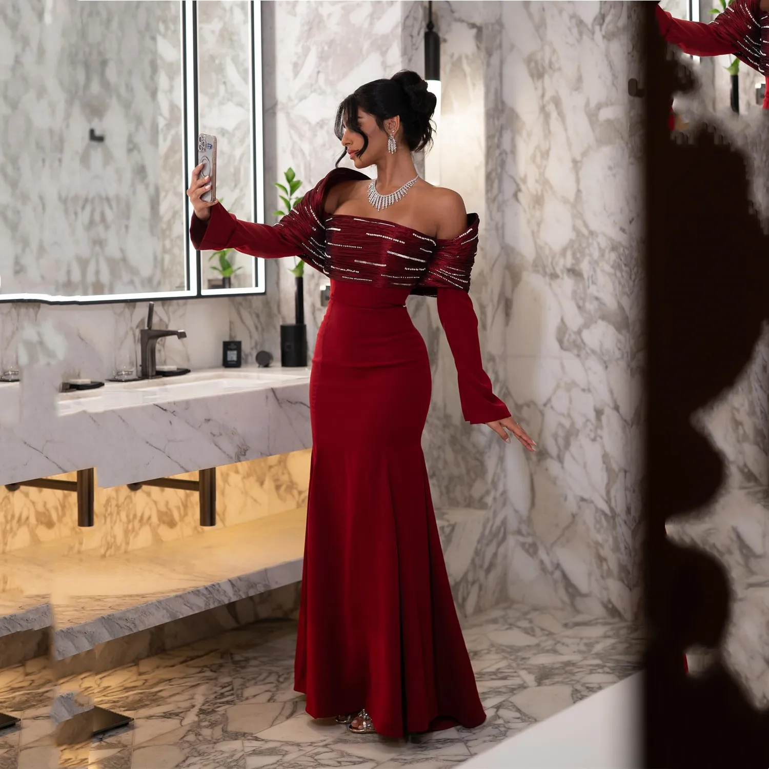 

Lorrtta Vestidos De Festa Роскошные женские вечерние платья для особых случаев Черное платье русалки по индивидуальному заказу فساتين سهرة