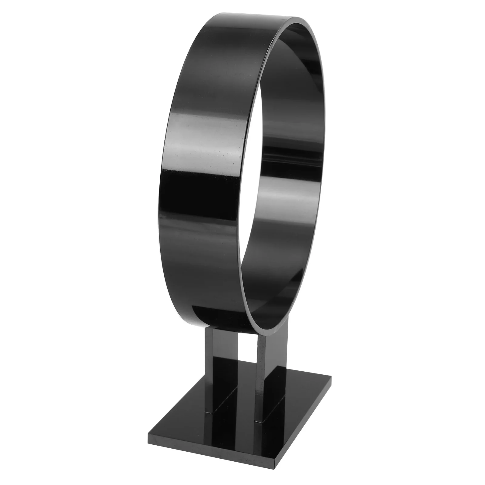 حامل ربطة شعر من الأكريليك الفاخر، حامل منظم لغطاء الرأس للنساء، عرض المجوهرات، حل تخزين منزلي