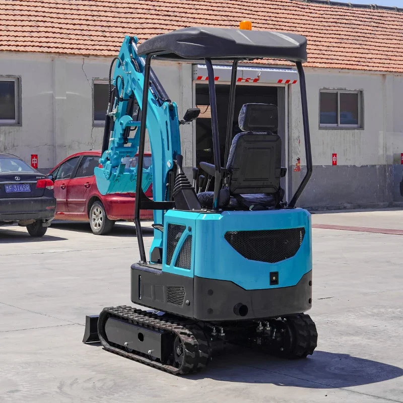 Spedizione gratuita Mini escavatore certificato EPA da 0,8 tonnellate a 3 tonnellate Tipo cingolato con benna idraulica Piccola microescavatrice Vendita