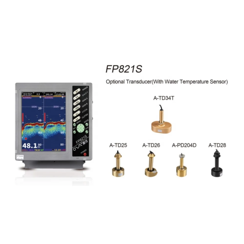 

Marine Electronics Digital with Echo Sounder and Transducer for Boat Fishing Detection