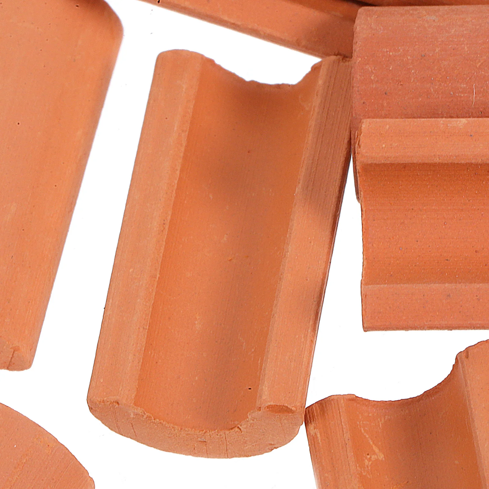 50 pz Micro Paesaggio Decor Piastrelle di Tetto In Miniatura Autoadesive Mattoni Finti Per Diorama Giardino Casa Delle Bambole Mestiere Architettura Fai Da Te