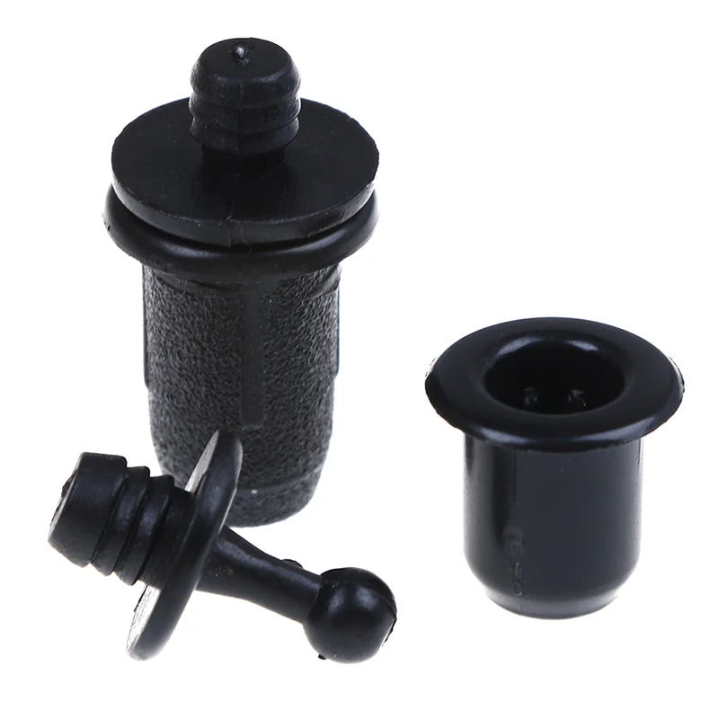 10 Pairs  Type Grill Guides Pegs Plastic Screws Speaker Parts Accessories DIY Speaker Buckles Audio Buckle Ball And Socket