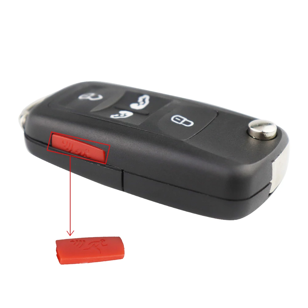 YIQIXIN-Flip Car Key Shell, Volkswagen Sharan, T5 Multivan, Caravelle, Assento, Golfe, Sagitar, Polo, MK6, Tiguan, Touareg, Passat