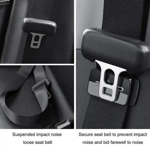 1/2Pcs Universal Magnetic Car Seat Belt Holder Stabilizer For BYD Song Plus Yuan Pro Tang EV F0 F3 Seal u DMi Han Accessories - Image 2