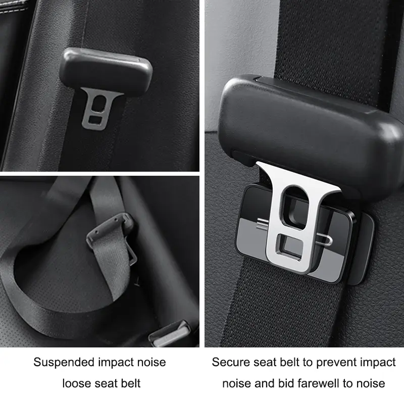 1/2Pcs Universal Magnetic Car Seat Belt Holder Stabilizer For BYD Song Plus Yuan Pro Tang EV F0 F3 Seal u DMi Han Accessories - Image 2