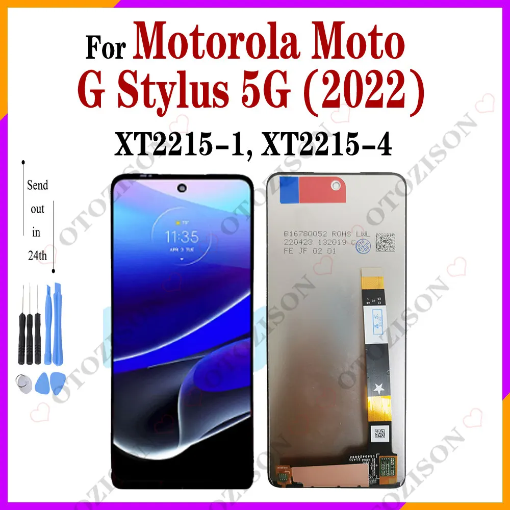 LCD Display For Motorola G Stylus 4G 5G 2021 2022 2023 2024 XT2043 XT2115 XT2211 XT2317 XT2131 XT2215 XT2315 XT2419 Screen Touch