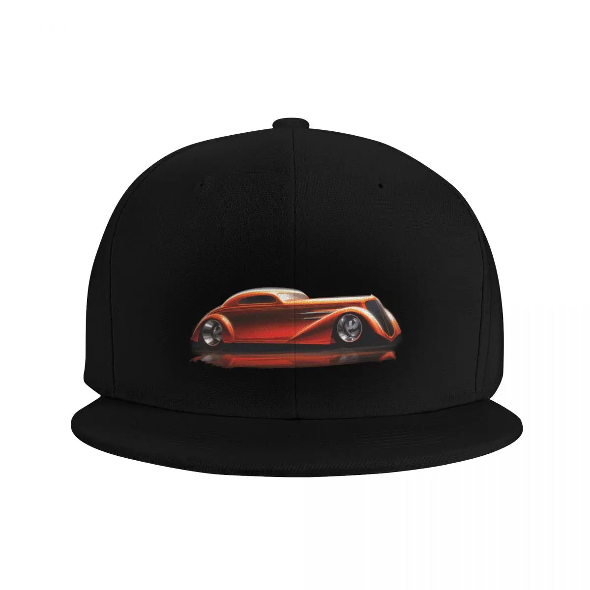 illustration of a classic car type hotrod from the 30s Baseball Cap Gentleman Hat Anime Golf Women Men's