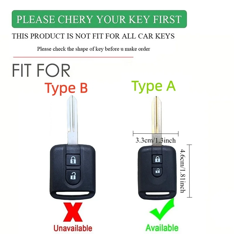 New Silicone Key Case Remote Car Key Shell Case Fob Cover For Qashqai Nissan Micra Navara Almera Note primera Sunny 2 Buttons