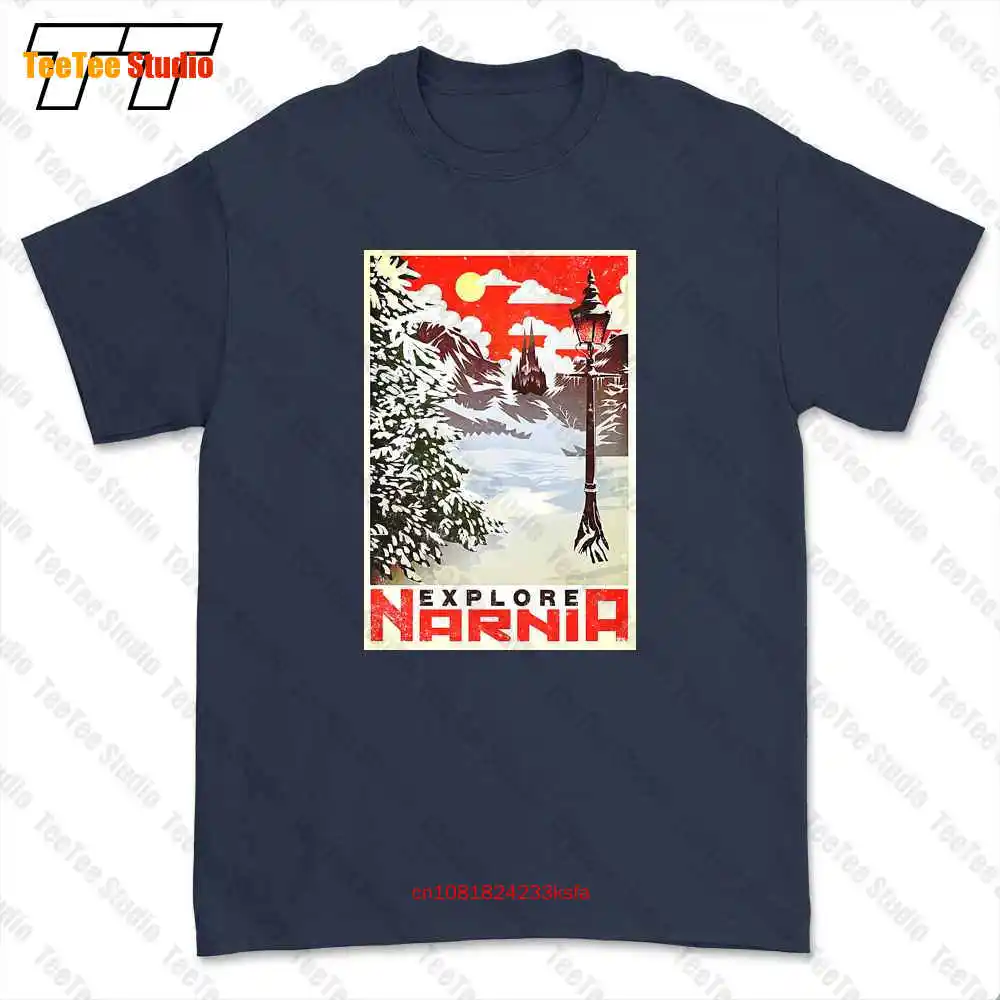 Narnia C.S. Lewis Book Fantasy Wardrobe Lion Witch T-shirt Tee Z02B