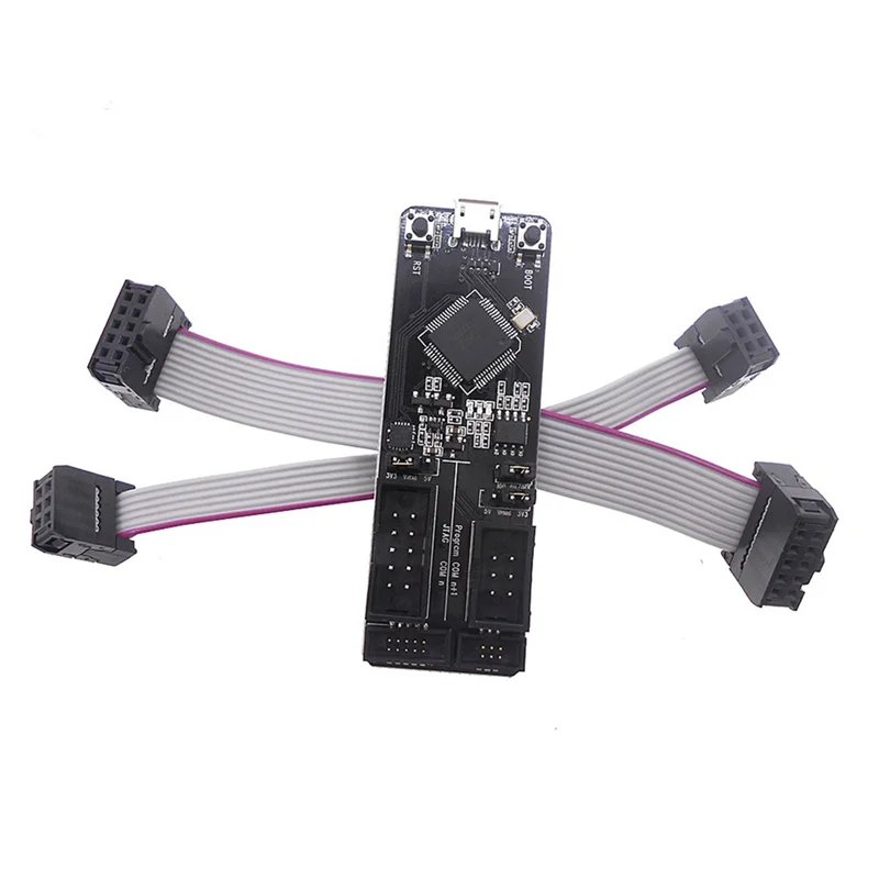 Downloader del firmware della scheda di sviluppo ESP-Prog Downloader del programma di debug JTAG da 2,54 mm compatibile per cavo di supporto ESP32