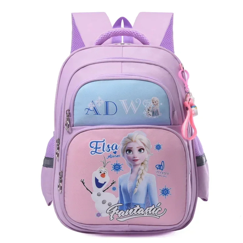 

Disney Frozen Elsa Kindergarten Schoolbag Female New Cartoon Cute Children Student Backpack Children Shoulder Bag handbag