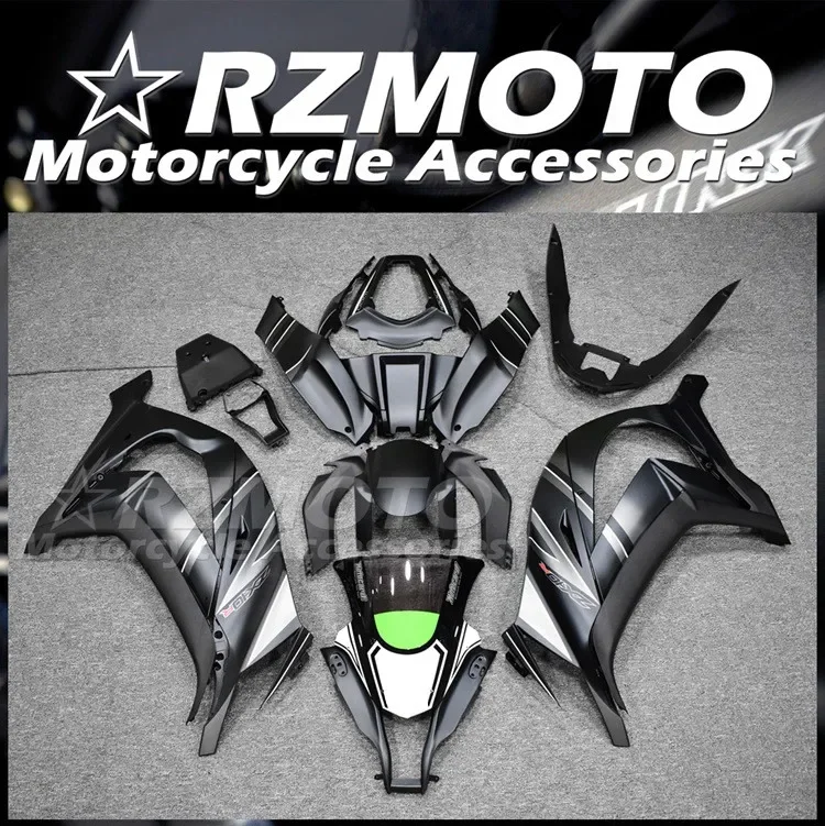 4Gifts New ABS Injection Fairings Kit Fit For KAWASAKI ZX-10R ZX10R 2011 2012 2013 2014 2015 11 12 13 14 15 Bodywork Set Custom