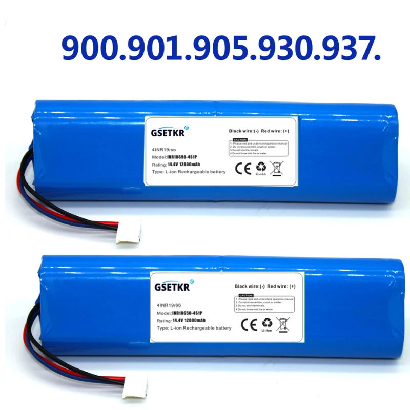 New100% Originate 18650 Battery For Robot Ecovacs Deebot Ozmo 14.4V 9800Mah Vacuum Cleaner 900 901 905 930 937 Novelty