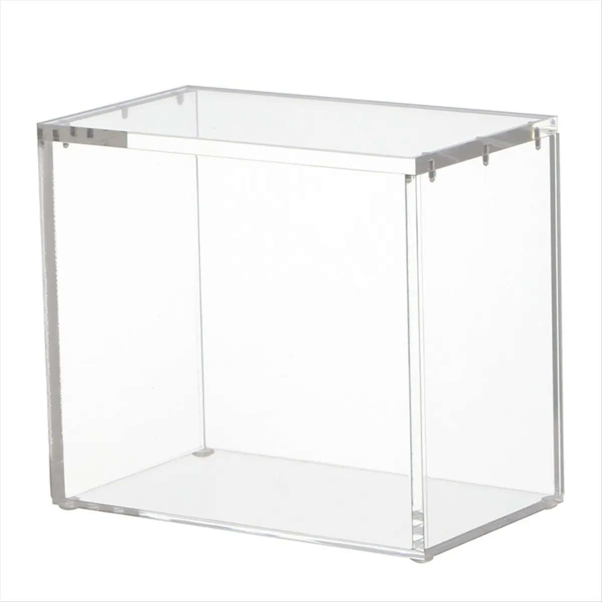 2026 Trend Acrylic Case Protector Clear Acrylic Storage with Lid Magnetic Closure Top Loading for Collectibles and Figure Card