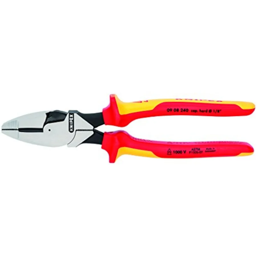 

Tools 9.5-Inch Insulated Ultra-High Leverage Lineman's Pliers