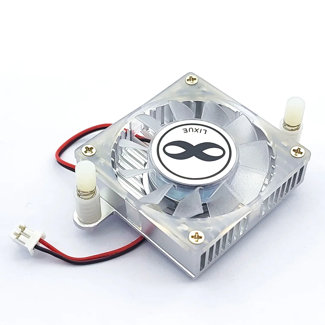 12V Graphics Card Heat Sink Super Silent Heat Dissipation Fan 40*40*12mm Hole Spacing 55mm Radiator Fan 2.0 Interface  4cm