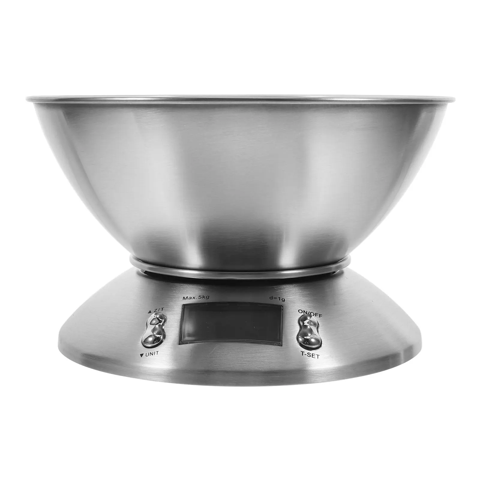 

1 Set Stainless Steel Electronic Kitchen Scale High Precision Small Digital Food Scale Multifunctional Weight Measuring Gadget