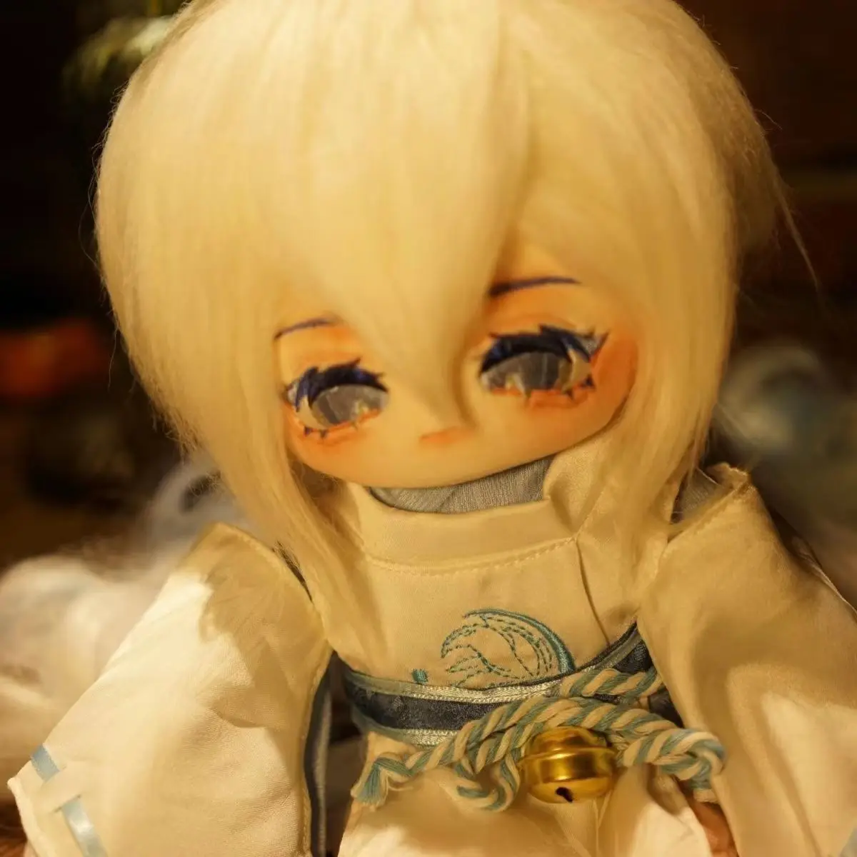 Farcito 20 cm Romanzo I'm God in the Thrilling Game Taviel Cosplay Peluche con bambole scheletriche Giocattoli per la collezione Regalo di compleanno