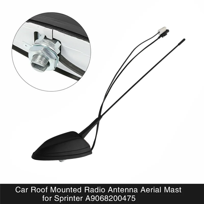 Antenna Roof Mounted Radio Aerial A9068200475 for Mercedes Sprinter W906 VW Crafter 2006-2017 2E0035507