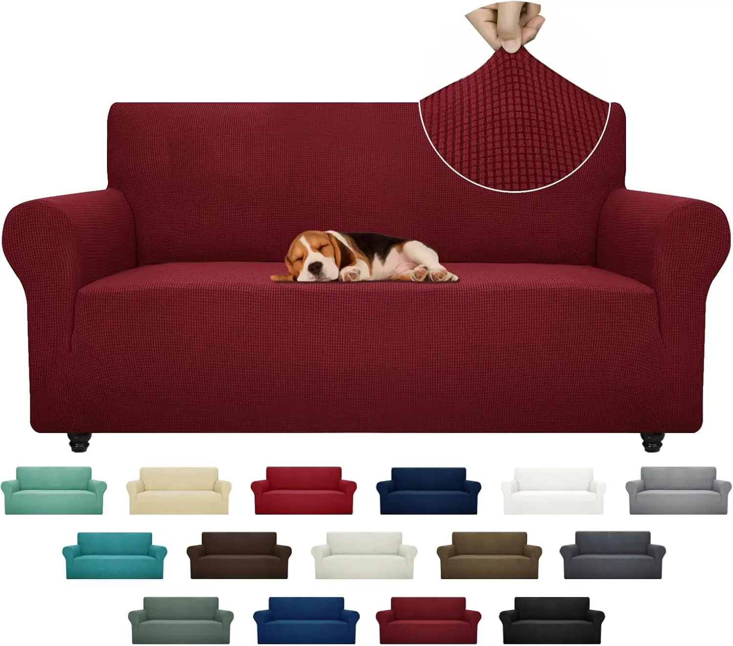 Super Stretch Couch Cover Universal Sofa Covers for Living Room