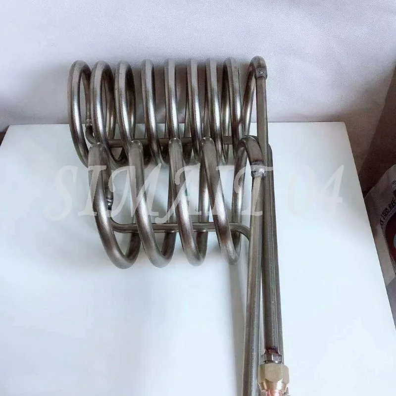 Seafood, Fish Tank Refrigeration Titanium Pipe Accessories, Pure Titanium Evaporator Titanium Gun