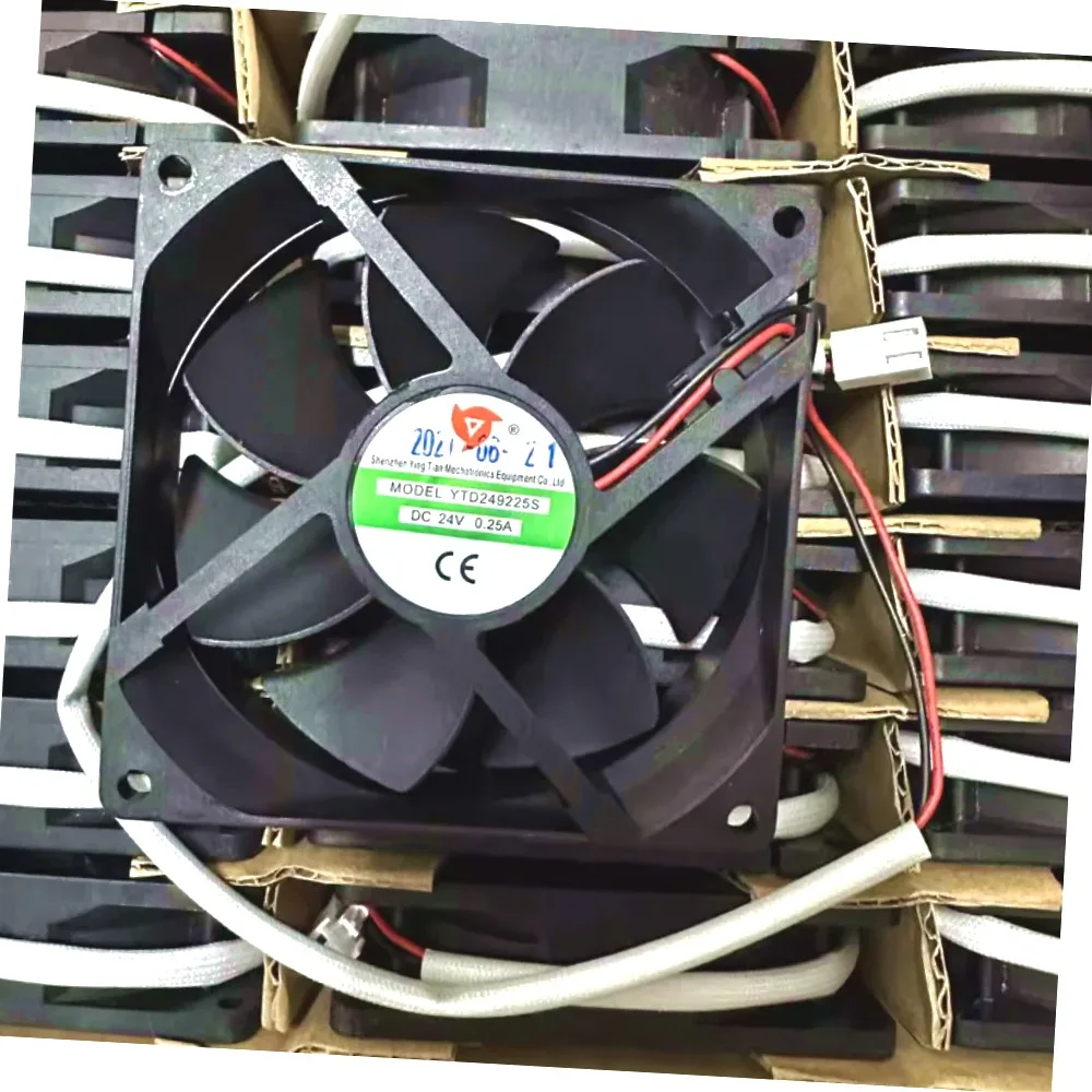 Вентилятор охлаждения сервера YINGTIAN YTD249225S DC 24V 0.25A 92x92x25мм, 2-проводной