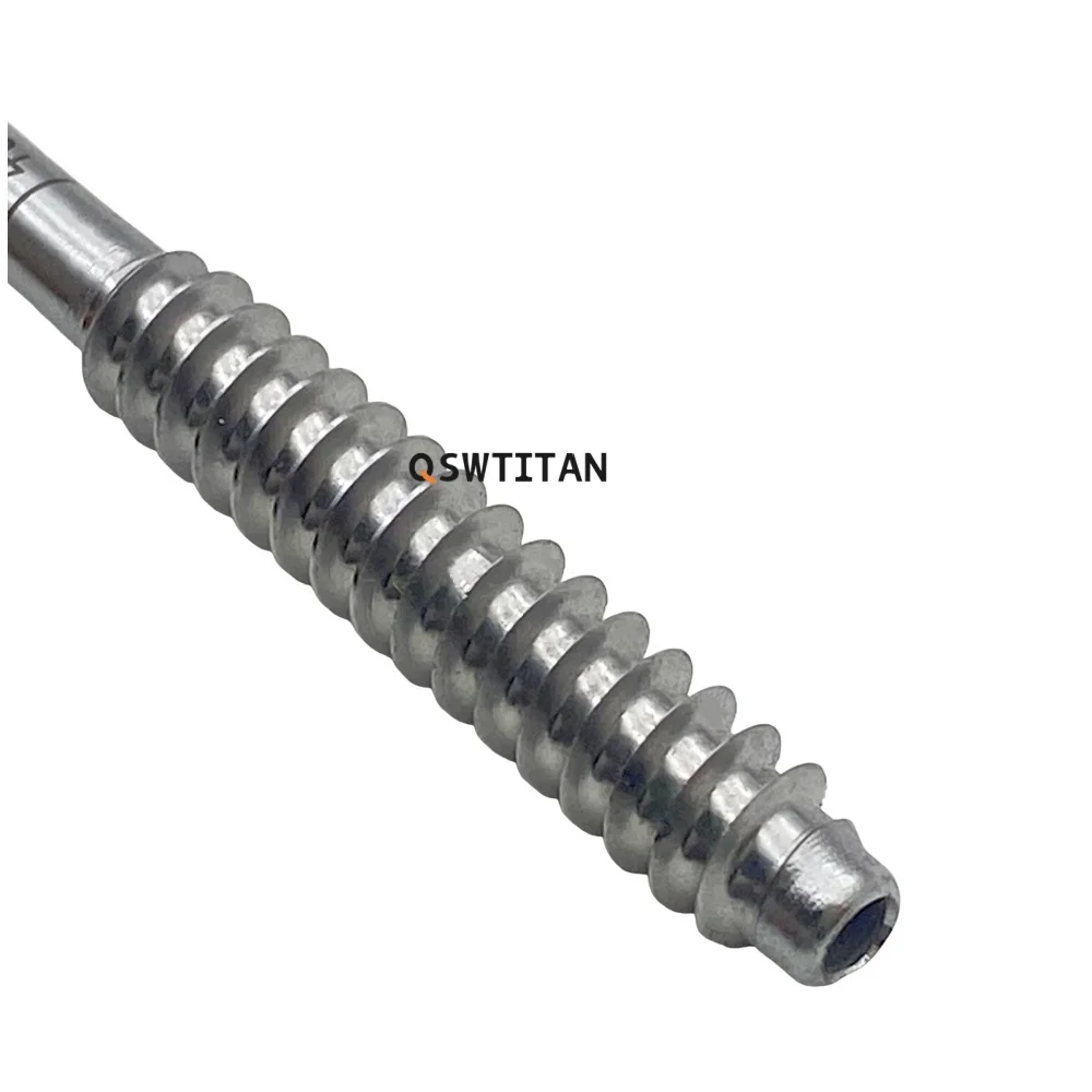 Stainless Steel T-Handle Cannulated Tap Orthopedic Surgical Tool Bone Screw Tapping Surgical Instrument