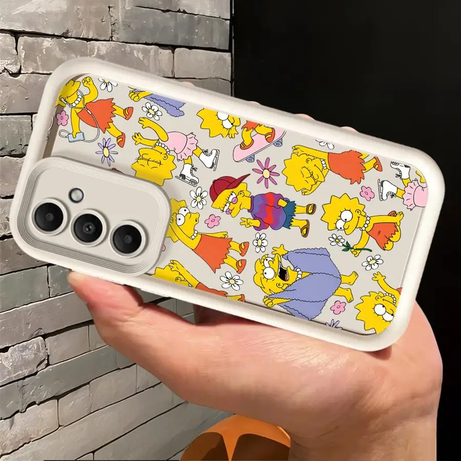 Case for Samsung Galaxy A26 A34 A51 A23 A12 A53 A15 A56 A35 Phone Cover A16 A71 A32 A54 A13 A73 A36 A72 S-Simpsons Funny