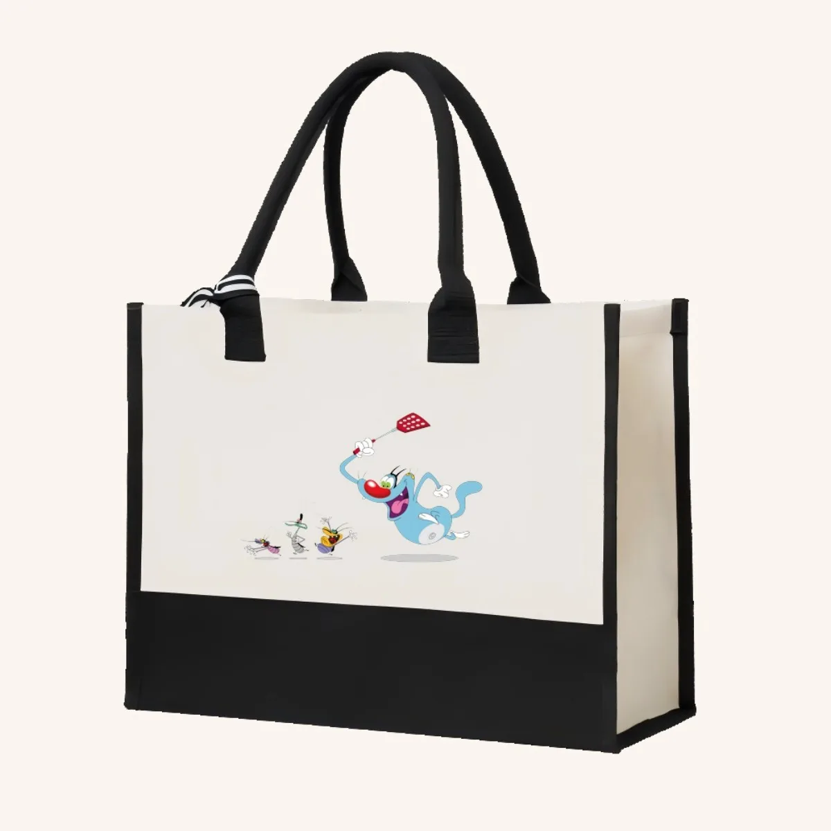 BOPE 2026 جديد وصول موضة عملية واسعة قابلة لإعادة الاستخدام حمل حقيبة نمط طباعة 2 لهجة الثقيلة حقيبة كتف كبيرة لجميع Da #4