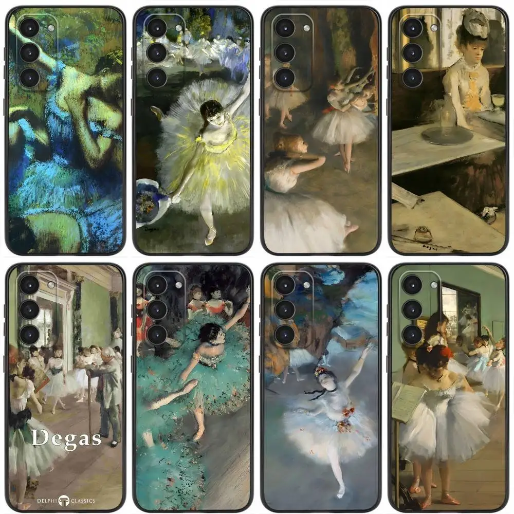 

Edgar Degas Dancer ART Phone Case For Samsung Galaxy A20,21s,22,31,32,52,53,72,73,80,91 Soft Silicone Black Cover