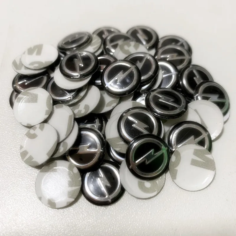 

14mm Opel 2pcs 5pcs 100pcs Car Remote Key Emblem Badge Sticker Replacement For Opel Astra Mokka Insignia Zafira Corsa Tigra