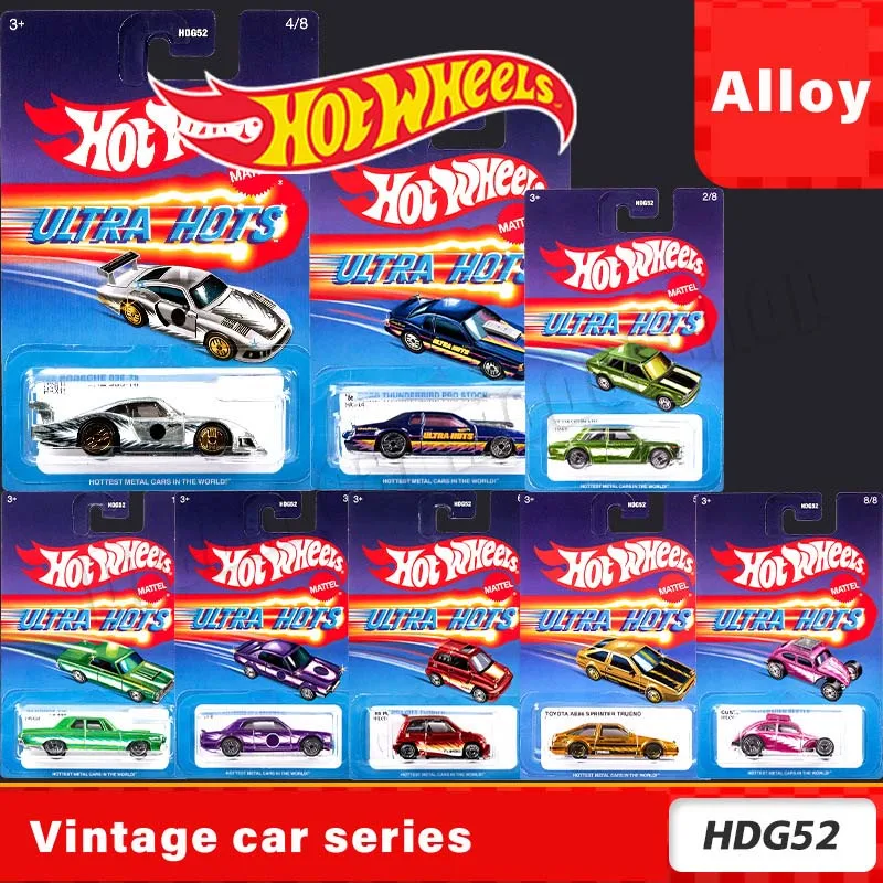 Hot Wheel 1:64 Alloy Die-cast Car Model Toys Collection Wholesale HRT81Vintage Racing Series Corvette Ford Mustang Datsun 240Z