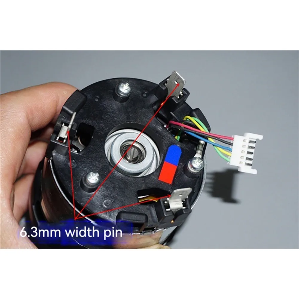 1pc Replacement DC18V 400W Brushless Fan Motor Vacuum Motor High Negative Pressure Motor for Dust Catchers Vacuum Cleaner