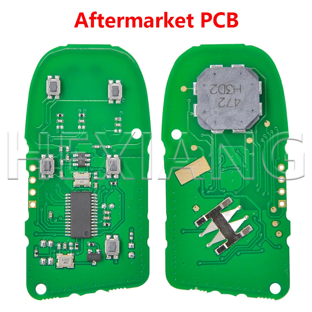 DR OEM/AFM PCB 4A PCF7953M 433MHz Proximity SIP22 Blade Car Remote Key M3N-40821302 For Fita 500 500L 500X 2016 2017 2018 2019