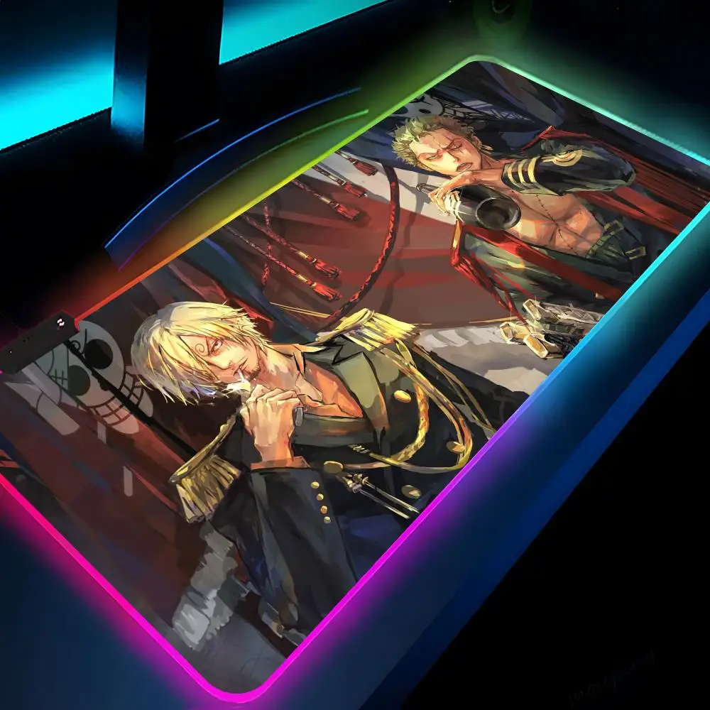 Imagem -06 - O-ones P-peças Gaming Led Mouse Pad Tapete de Teclado Rgb 600x300 Mousemats Almofadas de Mesa Mesa para pc Presentes Engrenagens Xxl