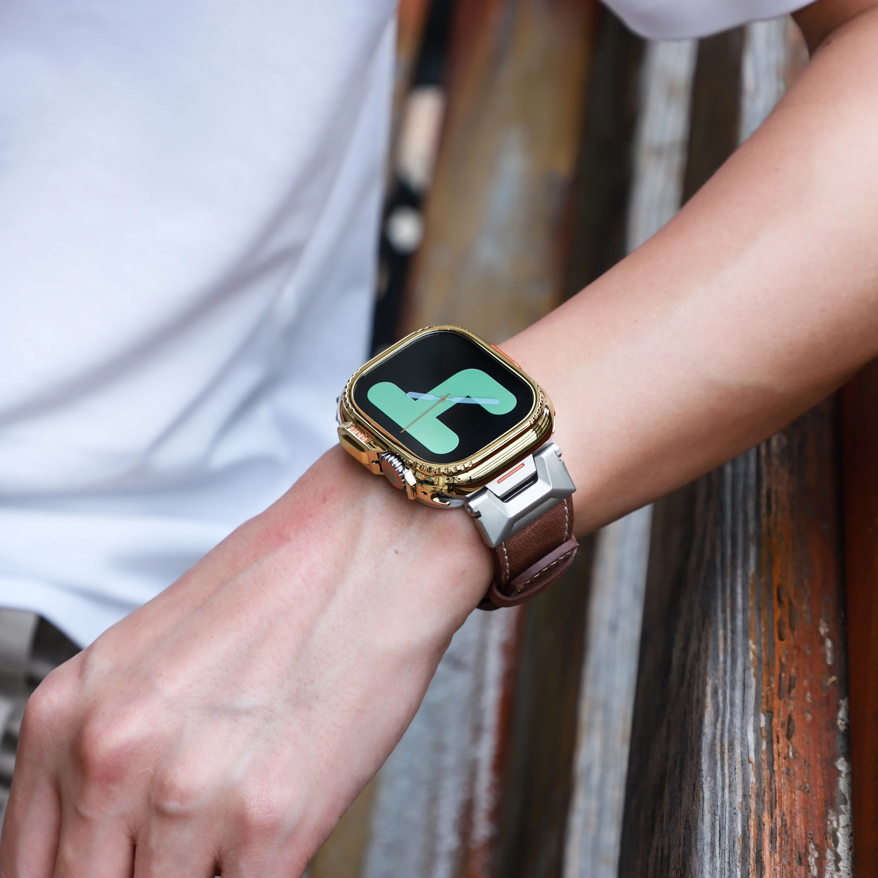 Metal Case for Apple Watch Ultra 2 49mm 45mm 44mm Protector Case Bumper Aluminum Frame Cover for IWatch Series 9 8 7 6 5 4 SE image 3