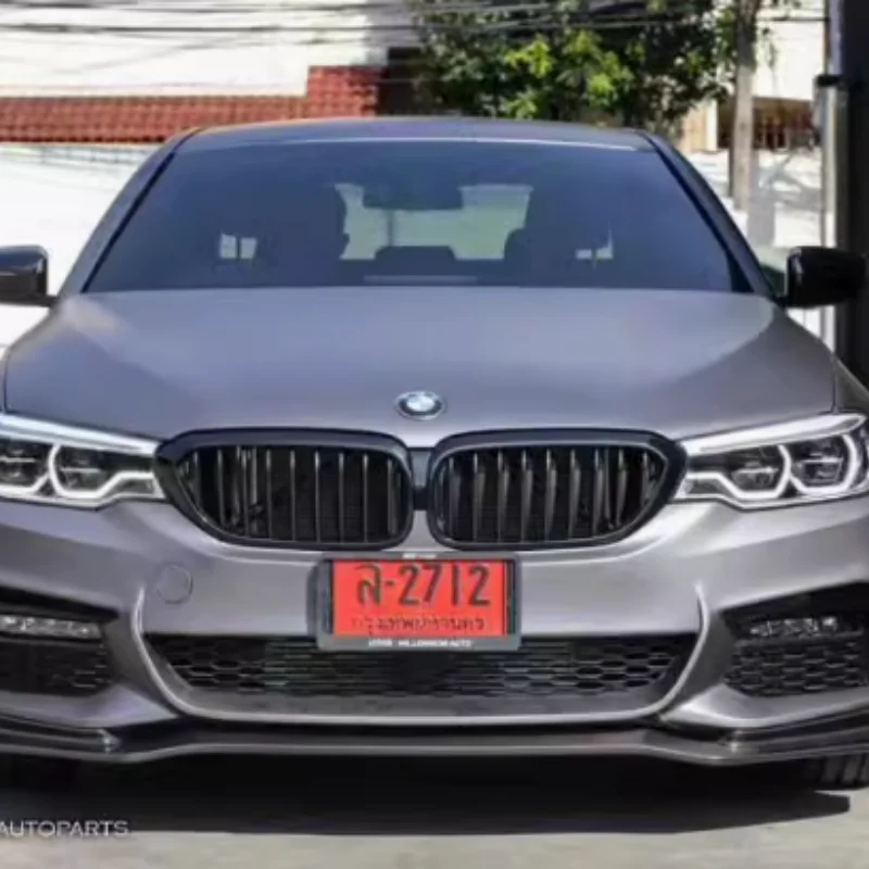 For  BMW 5 Series 525li530li 2018 2019 2020  modified to surround carbon fiber CC front lip G30G38 front lip